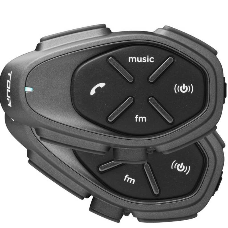 Interfono manos libres Bluetooth CellularLine TOUR HD Twin Pack 2 uds