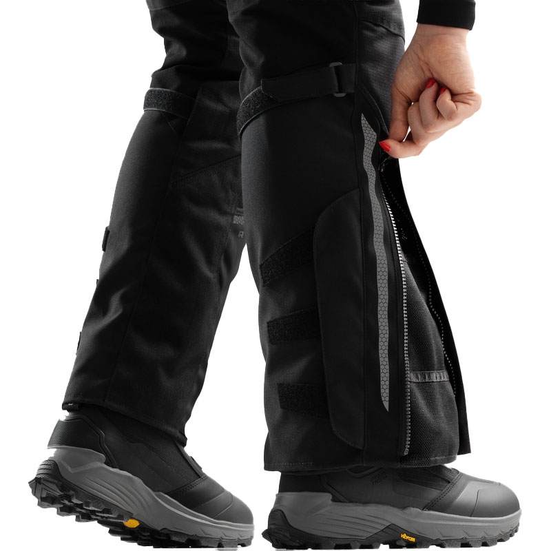 Pantalones de moto largos para mujer Rebelhorn Hardy 3.0 negros