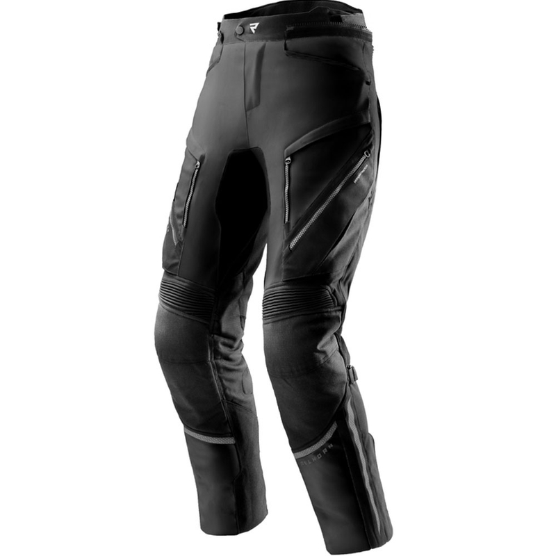 Pantalones de moto cropped para mujer Rebelhorn Hardy 3.0 negros