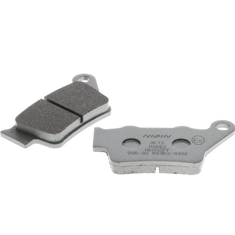 Pastillas de freno NISSIN compuesto semimetálico 78,2x41,1x9,2 mm 2 uds