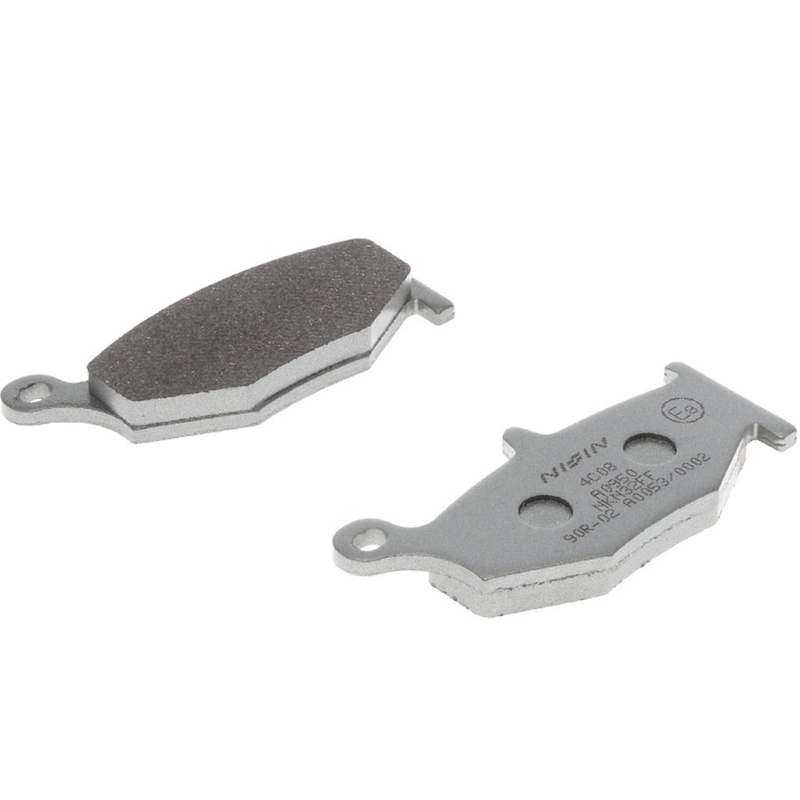 Pastillas de freno NISSIN compuesto semimetálico 89,2x40,6x10 mm 2 uds