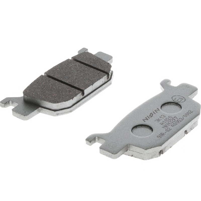 Pastillas de freno NISSIN compuesto semimetálico 82x37,5x9 mm 2 uds