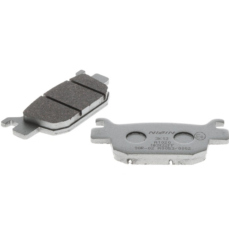 Pastillas de freno NISSIN compuesto semimetálico 82x37,5x9 mm 2 uds
