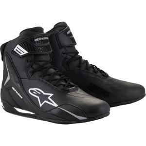Botas de moto Alpinestars Stella Faster-4 para mujer, color negro