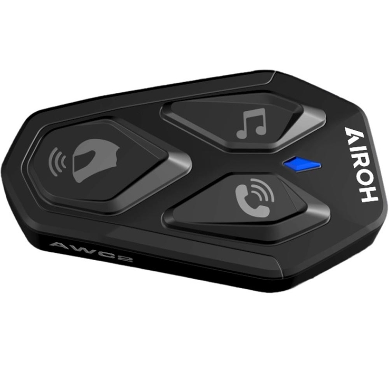 Intercomunicador Bluetooth para motocicleta Airoh AWC2 negro