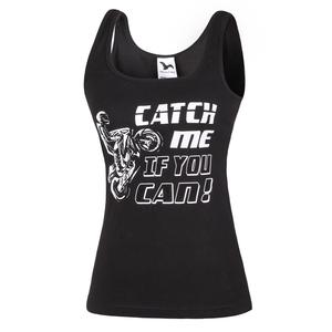 Camiseta de tirantes para mujer Atrápame si puedes