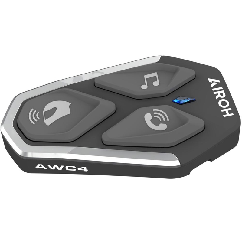 Intercomunicador Bluetooth para motocicleta Airoh AWC4 negro