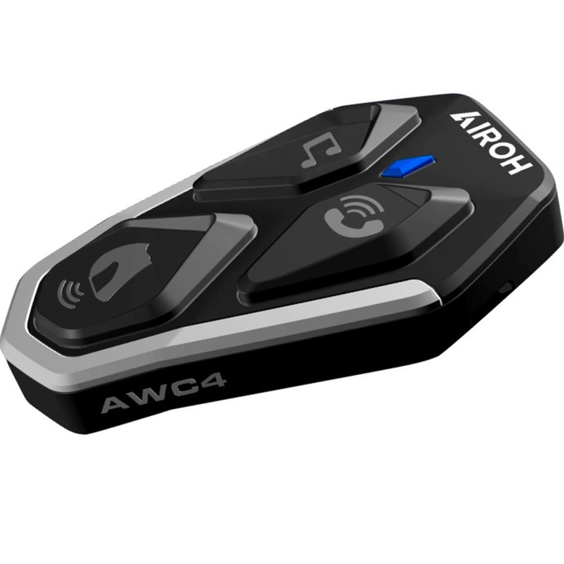 Intercomunicador Bluetooth para motocicleta Airoh AWC4 negro