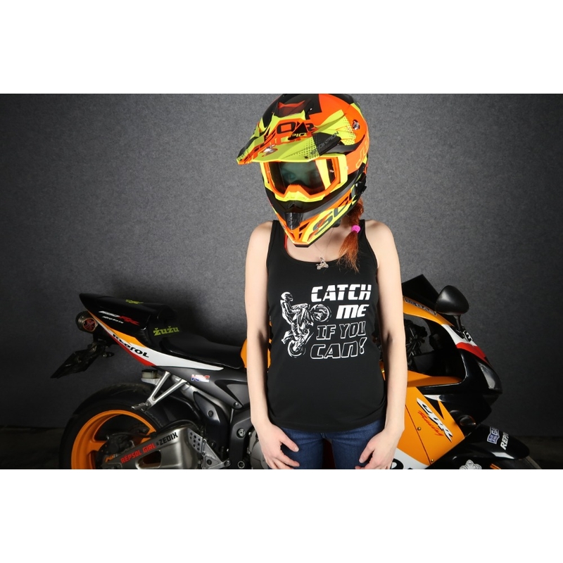 Camiseta de tirantes para mujer Atrápame si puedes