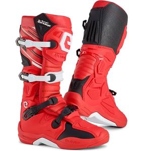 Botas de moto Eleveit X PRIVILEGE rojas