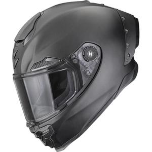 Casco integral de motocicleta Scorpion EXO-RACE Air Solid FIM2 negro perla mate