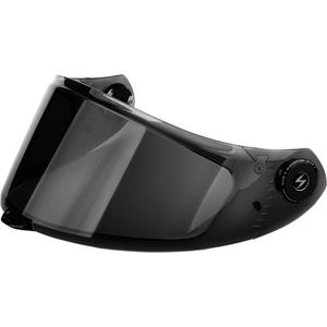 Visera Scorpion KDS-F-04 para cascos EXO-RACE Air, color humo oscuro