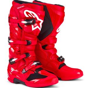 Botas de moto Alpinestars Tech 7 rojas