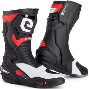 Botas de moto Eleveit S Miura EVO AIR blancas y negras
