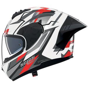 Casco integral de moto Nolan N60-6 Sport Corsa 356 blanco-gris-negro