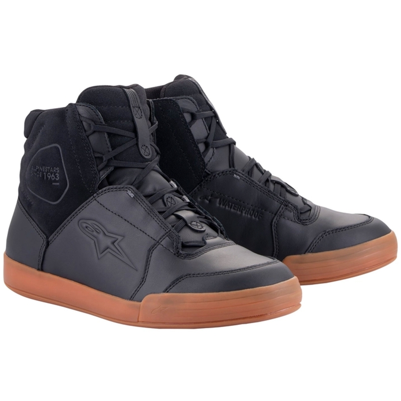Botas de moto Alpinestars Chrome Drystar Negras y Marrones
