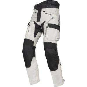 Pantalones de moto Ayrton Rally II blancos-negros-grises