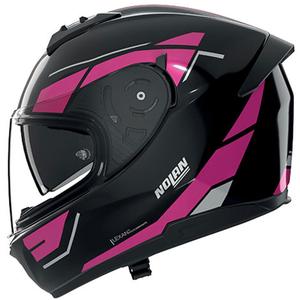 Casco integral de moto Nolan N60-6 Sincrono 354 negro-rosa