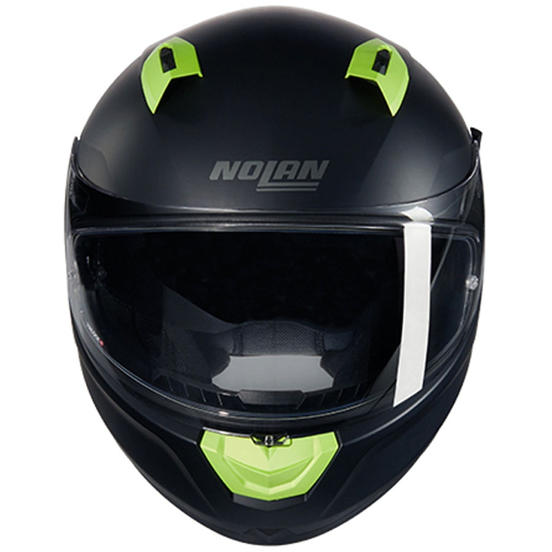 Casco integral de moto Nolan N60-6 Classico Nobile negro mate-verde