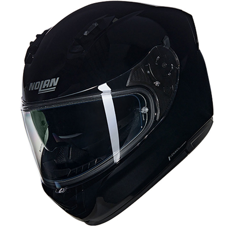 Casco integral de motocicleta Nolan N60-6 Classico negro brillante