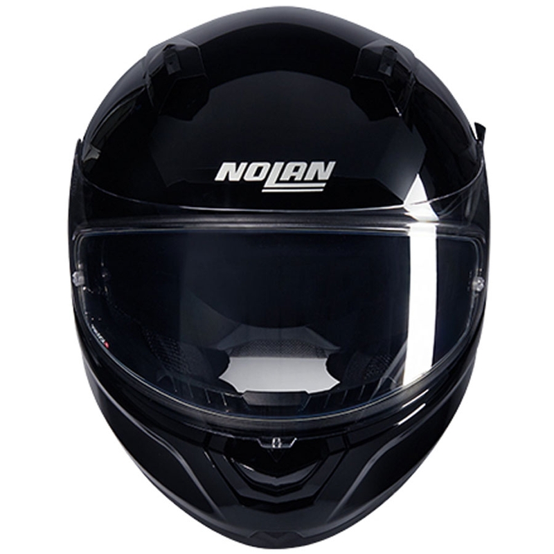 Casco integral de motocicleta Nolan N60-6 Classico negro brillante