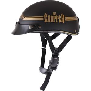 Casco de moto braincap RSA Skull negro mate