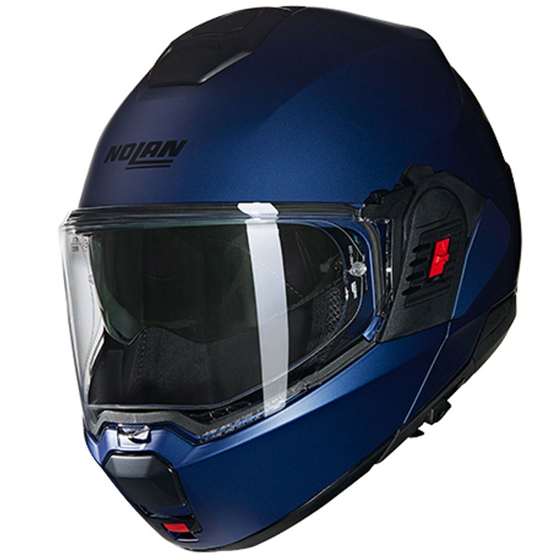 Casco de moto abatible Nolan N120-1 Classico Nobile N-COM 313 azul