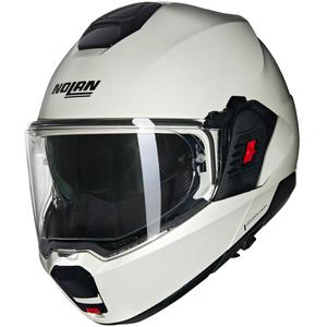 Casco de moto abatible Nolan N120-1 Classico Nobile N-COM 320 blanco