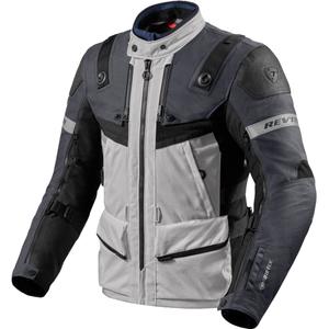 Chaqueta de moto Revit Defender 3 GTX gris plata