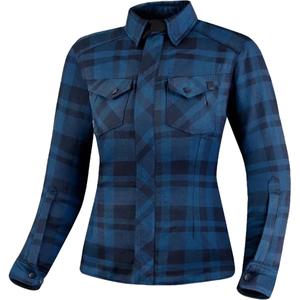 Shima Renegade 2 Camisa de moto para mujer Azul