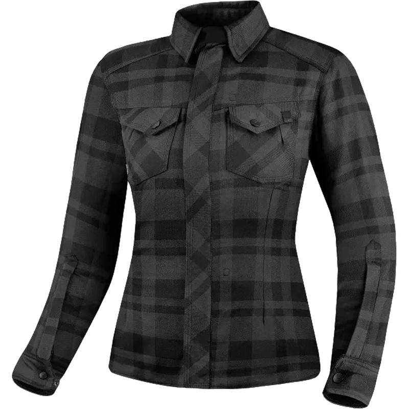 Shima Renegade 2 Camisa de moto para mujer Negro