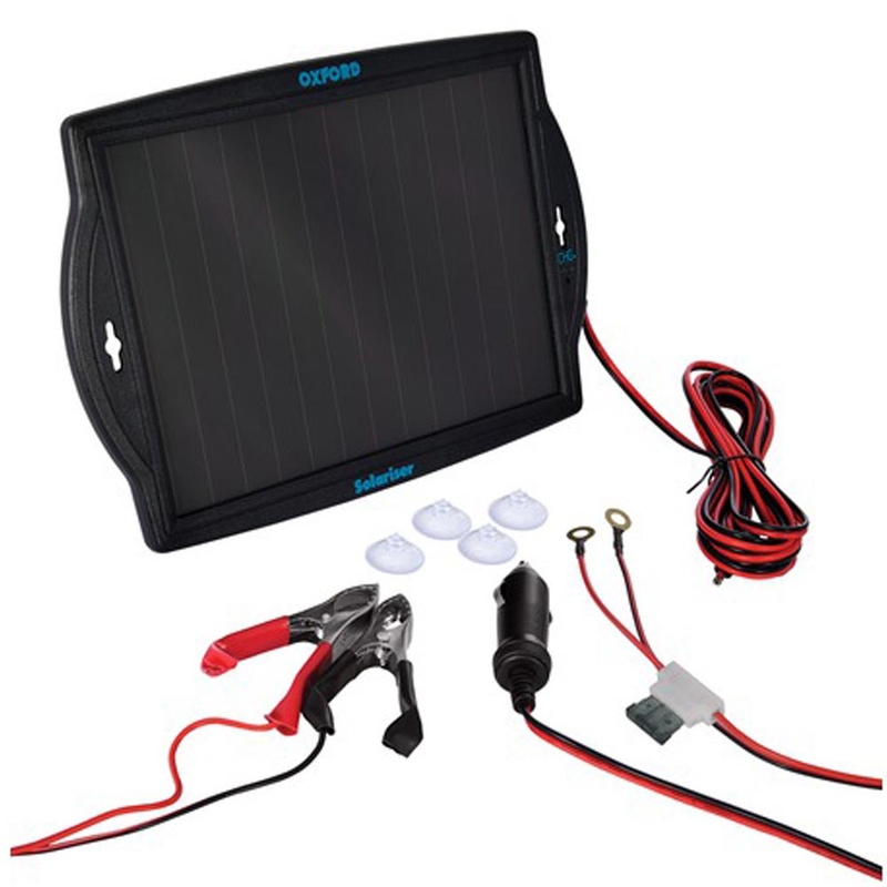 Cargador solar Oxford Solariser de 12 V