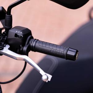 Puños calefactables Oxford Hotgrips Advanced Courier negros