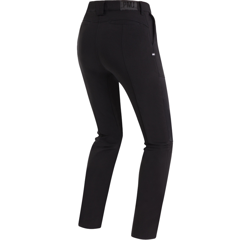 Pantalones de moto para mujer PMJ Sum Air negros liquidación