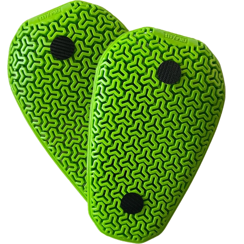 Rodilleras para moto PMJ B-SOFT Unisex verde liquidación