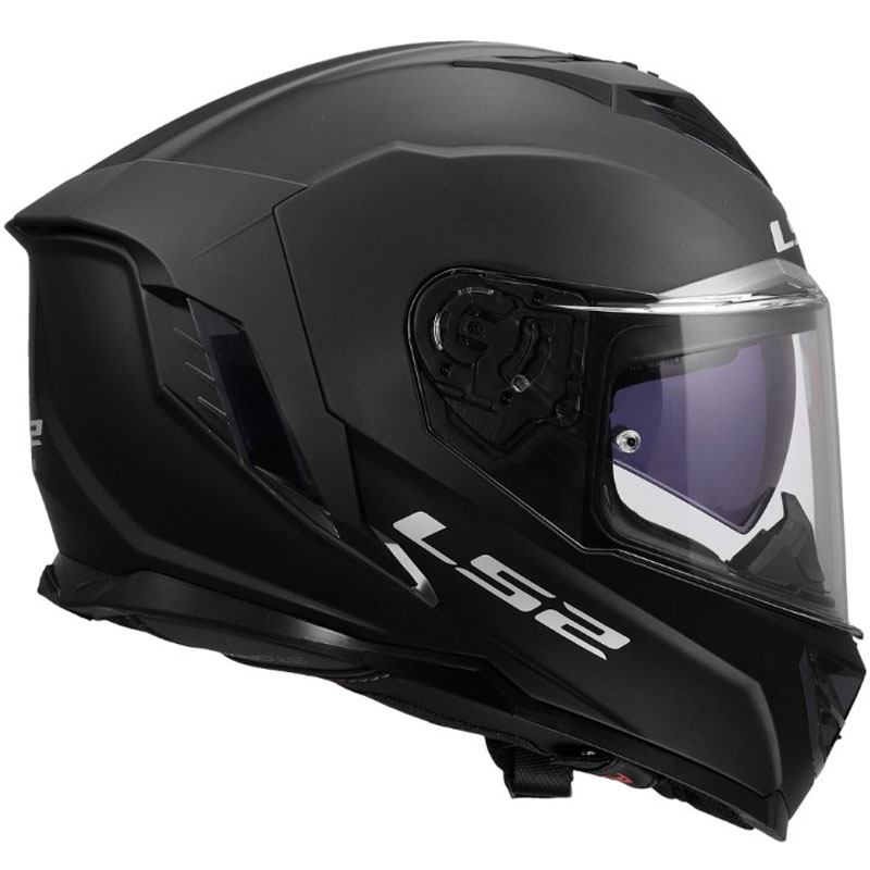 Casco integral de motocicleta LS2 FF818 Storm III Solid negro mate
