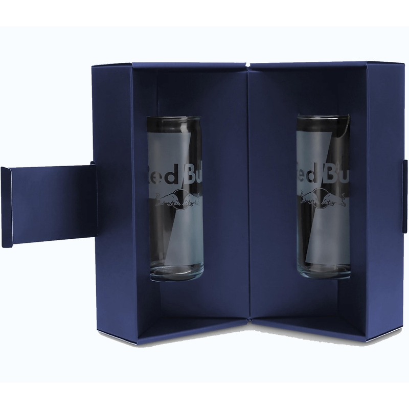 Juego de 2 vasos Red Bull de 250 ml