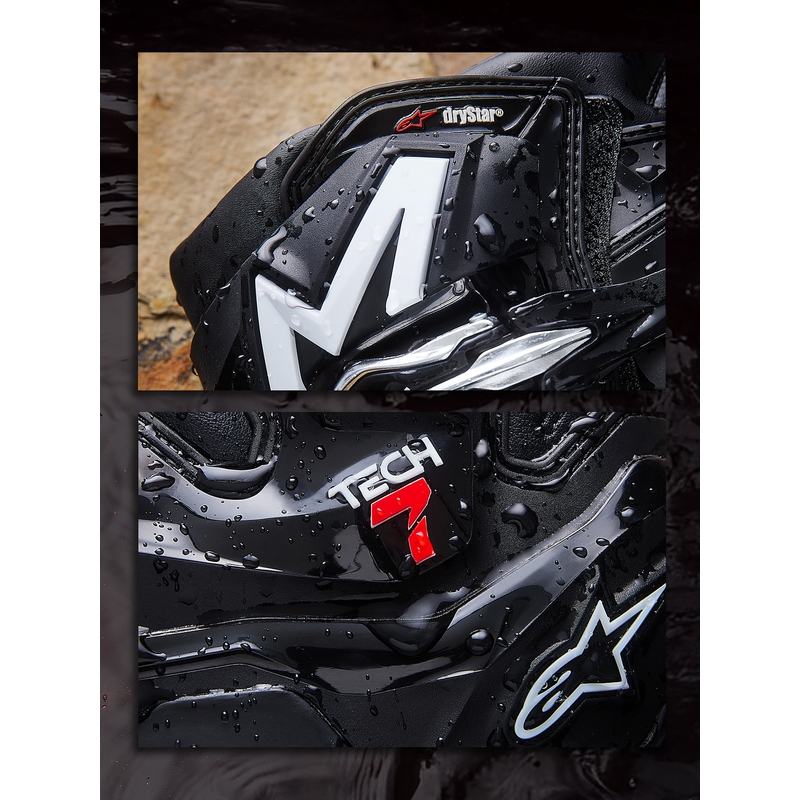 Botas de moto Alpinestars Tech 7 Enduro Drystar negras