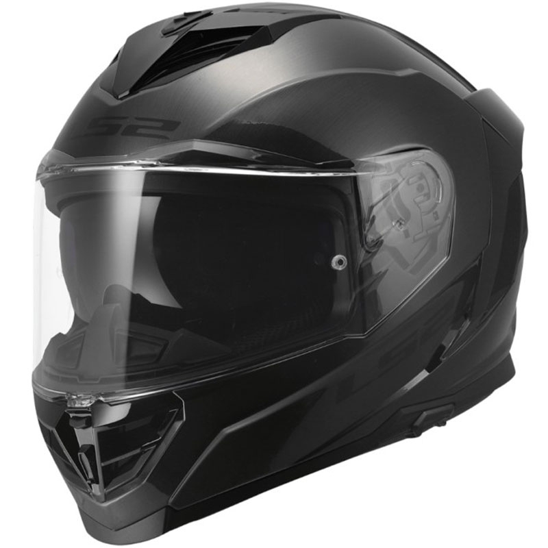 Casco integral de motocicleta LS2 FF818 Storm III Jeans titanio