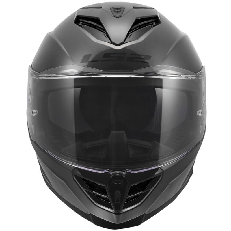 Casco integral de motocicleta LS2 FF818 Storm III Jeans titanio