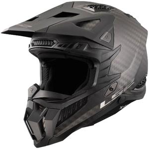 Casco de motocross LS2 MX703 C X-FORCE CARBON negro mate