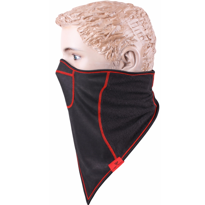 Polaina de cuello Street Racer Race negra y roja