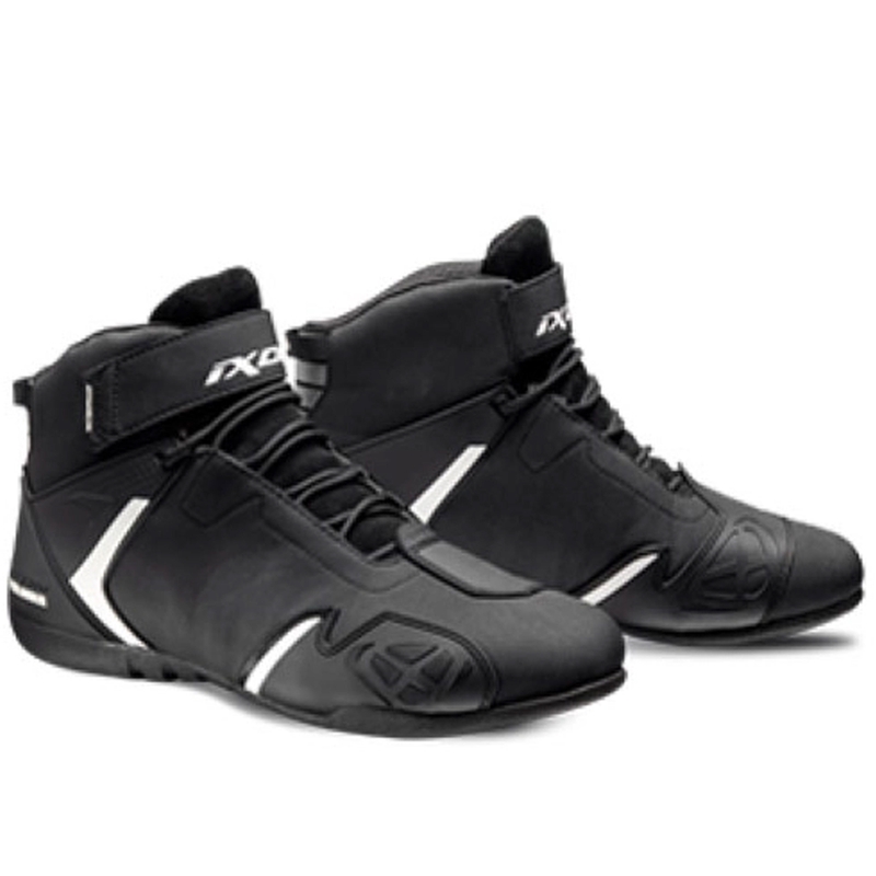 Botas de moto IXON Gambler WP negro-blanco