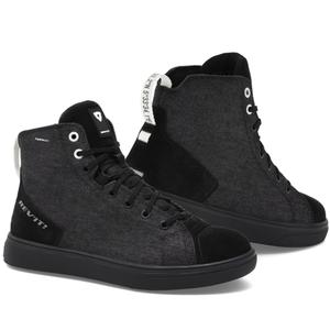 Botas de mujer para moto Revit Delta H2O negras