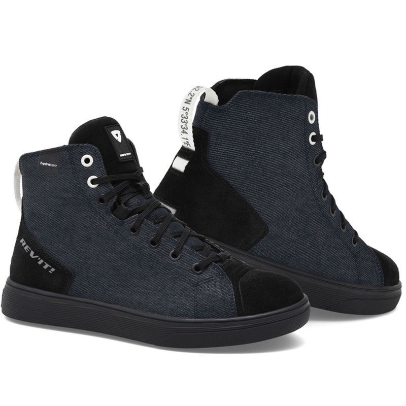 Botas de moto Revit Delta H2O para mujer azul oscuro