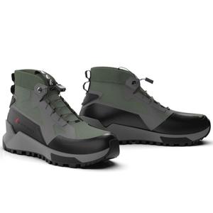 Botas de moto Forma Kumo verde-negro-gris