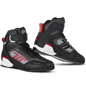 Botas de moto SEVENTY DEGREES SD-BR2 Veloce negro-rojo