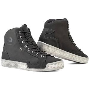 Eleveit ANTIBES WP FULL LEATHER botas de moto gris oscuro