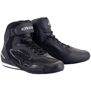 Botas de moto Alpinestars Faster-3 Rideknit negras y grises