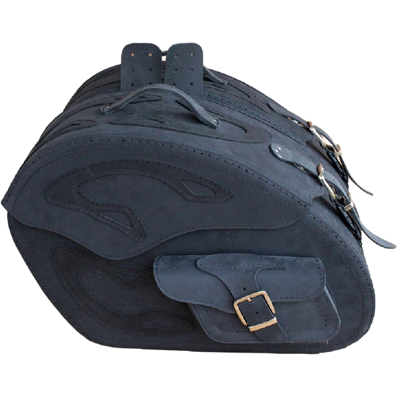 Bolsas de cuero para moto RSA S269 negras